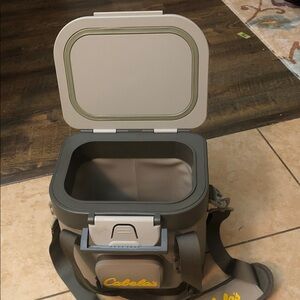 Cabela's Gray and Yellow Insulated Cooler